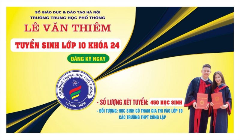 THÔNG BÁO TUYỂN SINH LỚP 10 NĂM HỌC 2021-2022